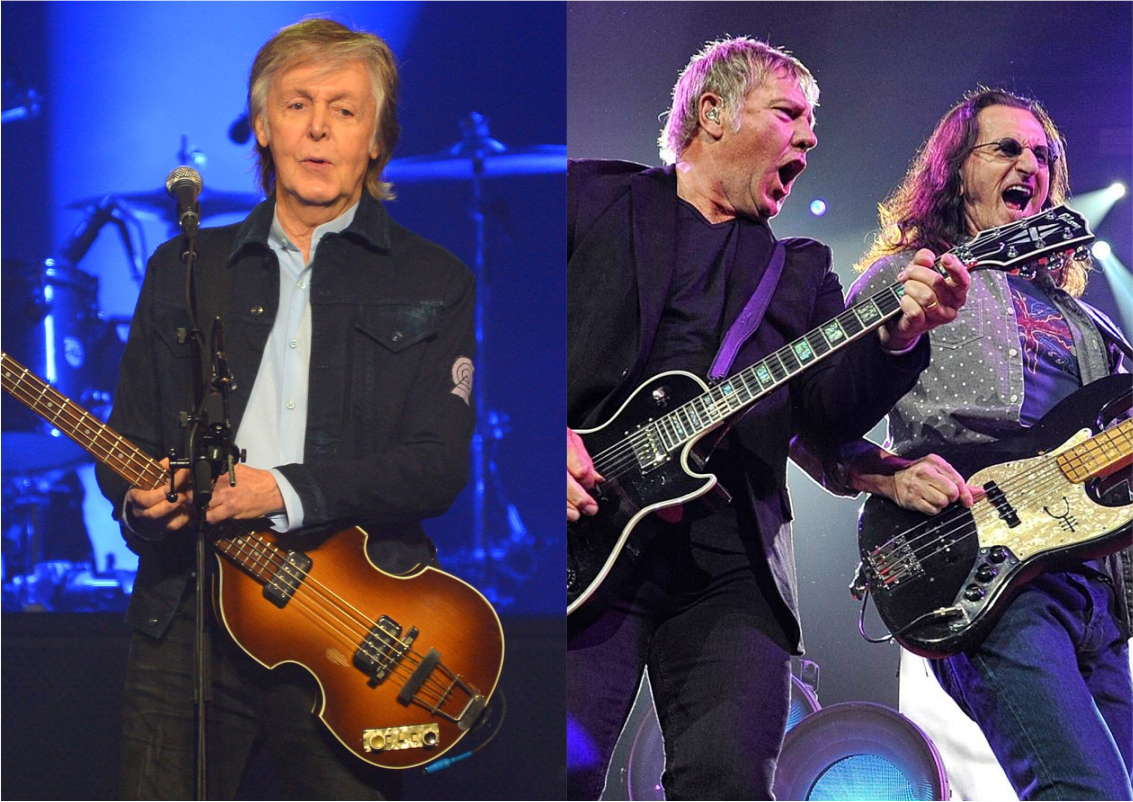 Paul McCartney Incentiva retorno do Rush para turnê de 2026
